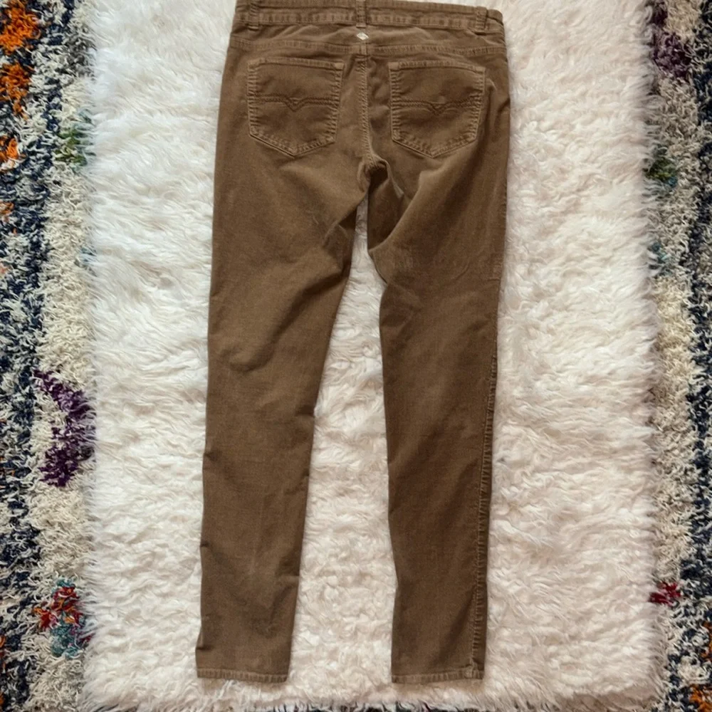 Prana Low-Rise Corduroy Skinny Stretch Pants, Size 2 - Picture 5 of 16